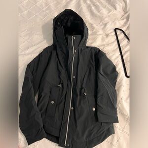 Hollister faux fur parka